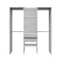 Armário c/ 2 Gavetas Tidy (Branco/Cemento)