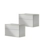 Pack 2 Mesas de Cabeceira One (Branco)