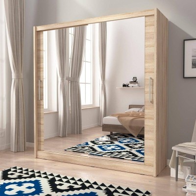 Armario 2 puertas correderas con espejo Maja 6