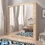 Armario 2 puertas correderas con espejo Maja 6