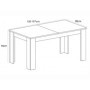 Mesa de Comedor Extensible Lena