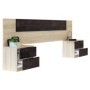 Pack Dormitorio Completo Alaya/Kendra + Somier + Colchón Premium 17HR (190x150cm)
