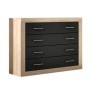 Pack Dormitorio Completo Lara c/ Canapé  (Cambria/Grafito) + Colchón Premium 17HR (190x150cm)