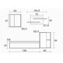 Mueble de Salón Completo Legos 70562 (Naturale/Blanco Matte)