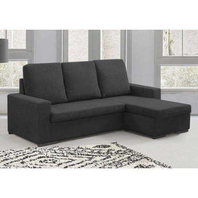 Sofá 2 Plazas + Chaise Long Reversible Bugatti (200x150cm)