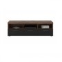 Soporte de TV BlackWood Texas Roble/Negro