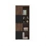 Estantería BlackWood en roble Texas/negro