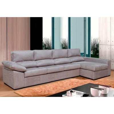 Sofá 3 Plazas + Chaise Long Marselha (340x160cm)