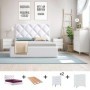 Pack Dormitorio Completo Sweet c/ Cama Texas + Somier (200x160cm)