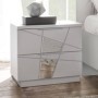 Pack Dormitorio Completo Vittoria c/ 2 Mesitas de Noche + Somier (200x160cm)