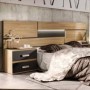 Pack Dormitorio Completo Priego c/ Canapé + Colchón Premium 17HR (190x150cm)