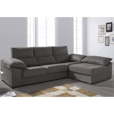 Sofá 2 Plazas + Chaise Long Reversible Hungria (250x164cm)