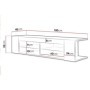 Base TV Smart 180 (c/ Luz LED)