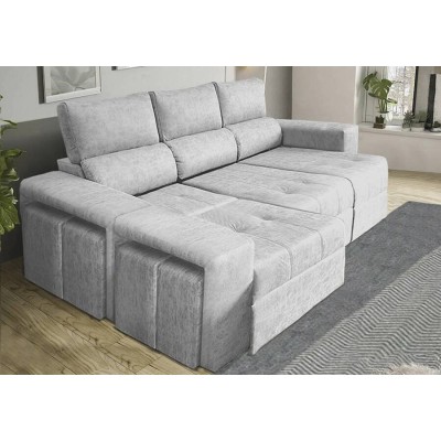 Sofá Chaise Long Reversible c/ Cama Magia (270x195cm)