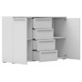 Aparador 2 Puertas + 4 Cajones Amber (c/ Luz LED)