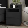 Pack Dormitorio Completo Orlando c/ 2 Mesitas de Noche Malwa M1 + Somier (190x140cm)
