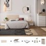Pack Dormitorio Completo Cannes c/ Canapé + Colchón Premium 17HR (190x150cm)