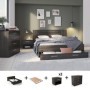 Pack Dormitorio Completo Richmond con Cómoda + Somier (200x160cm)