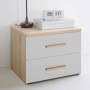 Pack Dormitorio Completo Selena con Cómoda + Somier (190x140cm)