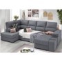 Sofá Esquina c/ Chaise Long e Cama Colorado (200x340x175cm)