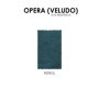 Pack Cama Mel (Terciopelo Turquesa) + Somier (200x160cm)