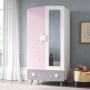 Pack Dormitorio Completo Etoiles con Armario + Somier (190x90cm)