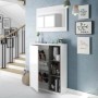 Mueble de Recibidor c/ Zapatero y Espejo Adhara