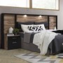 Pack Cabecero + 2 Mesitas de Noche Clair (c/ Luz LED)