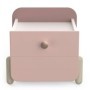 Pack Dormitorio Completo Jade con 1 Mesita de Noche + Somier (190x90cm)