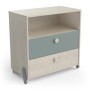 Pack Dormitorio Completo Ilian con Cómoda + Somier (200x90cm)