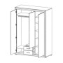 Pack Dormitorio Completo Marcus c/ Armario + Somier (200x160cm)