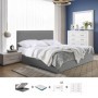 Pack Dormitorio Completo Marcus c/ Cama Angel + Colchón Doctor Back Basic 15HR (200x160cm)