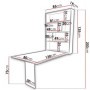 Mesa de Cocina Abatible Abi