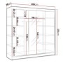 Armario 3 Puertas Correderas Derby I