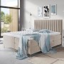 Estructura Cama + Colchón + Topper Visco Elegance