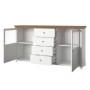 Aparador 2 Puertas + 4 Cajones Evora (c/ Luz LED)