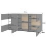Pack Salón Completo Ava 3 (c/ Luz Led)