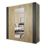 Armario 2 Puertas Correderas c/ Espejo Sigma