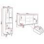 Pack Salón Completo Cristal 6 (c/ Luz LED)