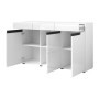 Cómoda 3 Puertas + 3 Cajones Hektor