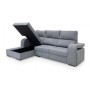 Sofá 2 Plazas + Chaise Long Sidney (260x150cm)