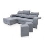 Sofá 2 Plazas + Chaise Long Sidney (260x150cm)
