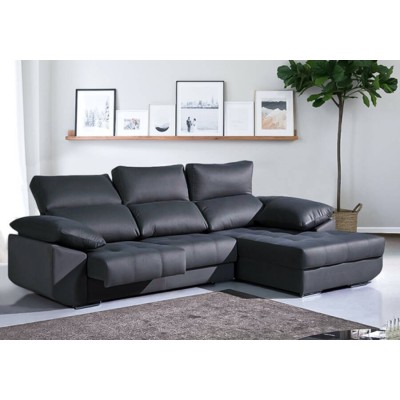 Sofá 2 Plazas + Chaise Long Nevada (270x160cm)