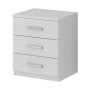 Pack Dormitorio Completo Galaxy (Blanco) c/ Armario (200x180cm)