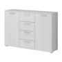 Pack Dormitorio Completo Galaxy (Blanco) c/ Armario (200x180cm)