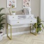 Consola con detalles Dorados Cloe