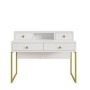 Consola con detalles Dorados Cloe