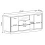 Base TV 170cm Europa (c/ Luz LED)
