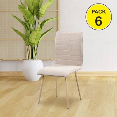 Pack 6 Sillas Milos (Beige)