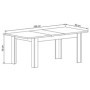 Mesa de Comedor Extensible Europa
